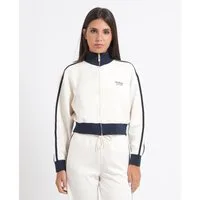 Felpa donna Guess con orli a contrasto