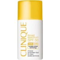 Clinique Mineral Sunscreen Lotion For Face SPF 50 - Fluido Protettivo Viso Pelli Sensibili 30 ML - 30 ML – Unisex