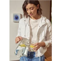 Veste avec capuche – L · Donna