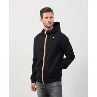 Felpa uomo Rainer K-way con cappuccio e logo – Bianco