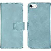 imoshion Luxe Bookcase voor de Apple iPhone SE (2022 / 2020) / 8 / 7 / 6(s) - Lichtblauw – 4.7 · Unisex