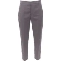 Pantalone nima zip in lana stretch – Donna