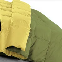 DaunenStep Trapunta in fibra bicolore Kiwi Kiwi – Verde