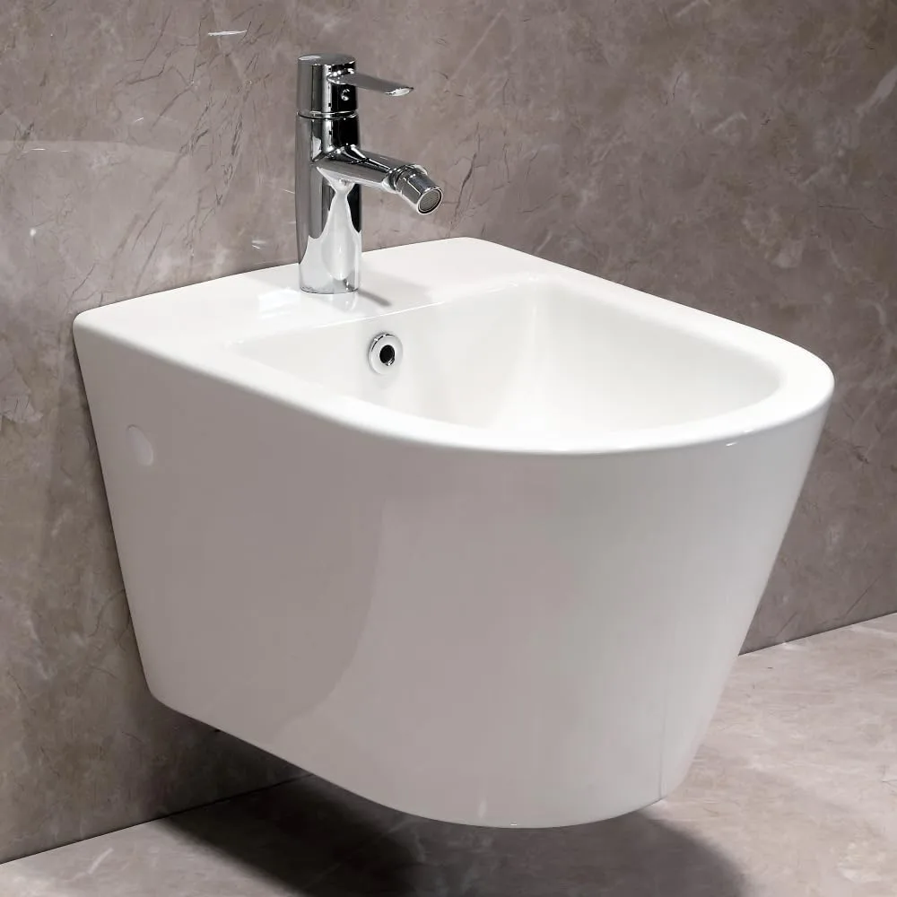 HOROW UB01R Wand-Bidet aus Keramik