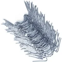 50 x clips de vitrage 95mm x 30mm en métal pour serre – 3x0.15x8.5cm