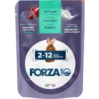 Forza10 Botanic Urinary Kitten al Coniglio - 80 g, 12 pezzi