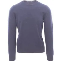 girocollo in lana merinos – Uomo