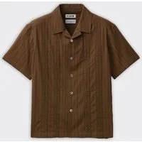 Coor Camicia SS Guayabera Marrone – XL