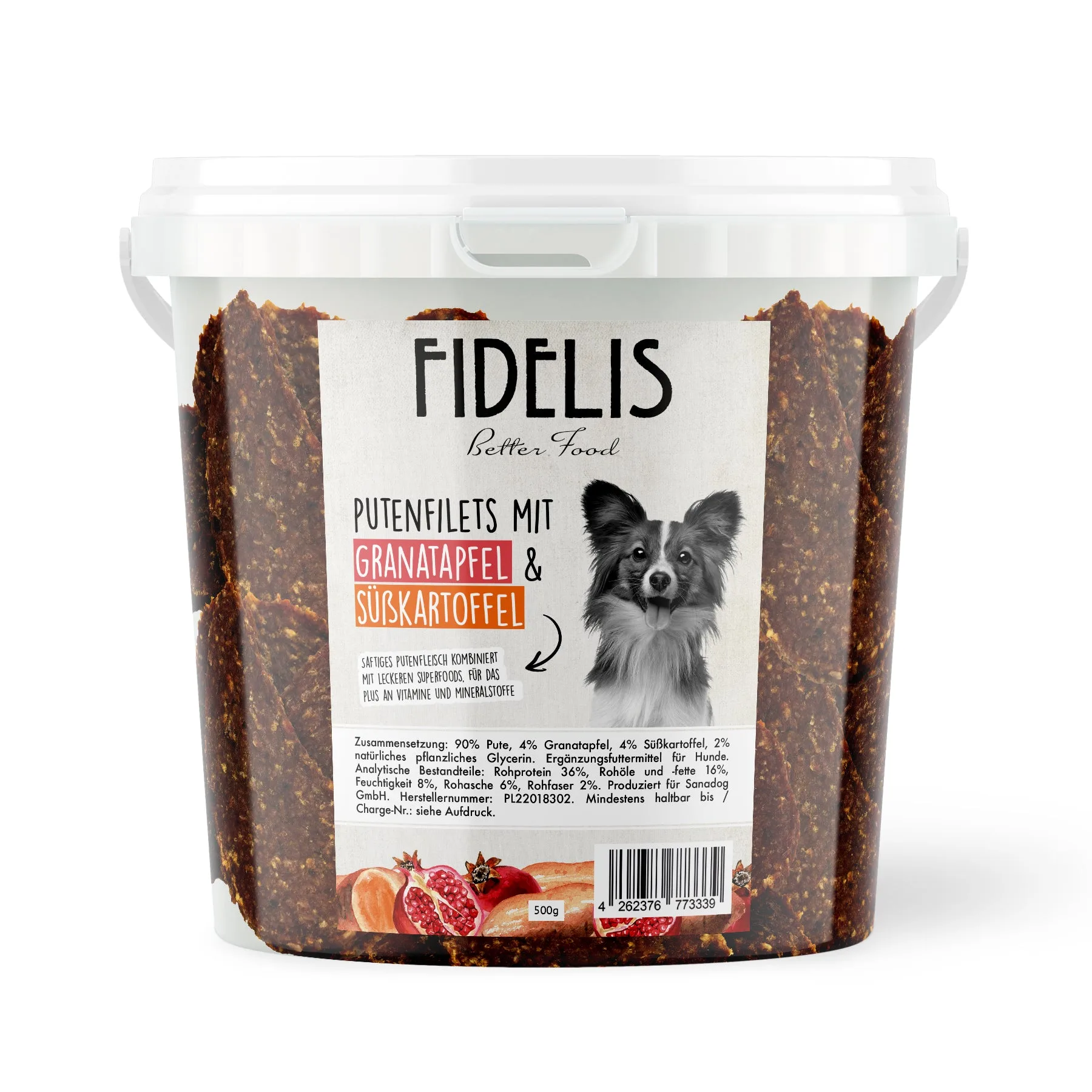 Filets de dinde à la grenade et patate douce (500g) – Arancione