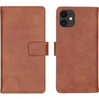 imoshion Luxe Bookcase voor de Apple iPhone 11 - Bruin – 6.1 · Unisex
