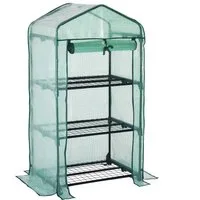 Serre de jardin - Gardebruk, 126x49x69cm - Vert – L
