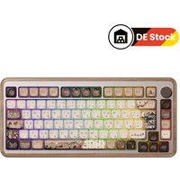 MU02 Mountain Seclusion Wooden Keyboard