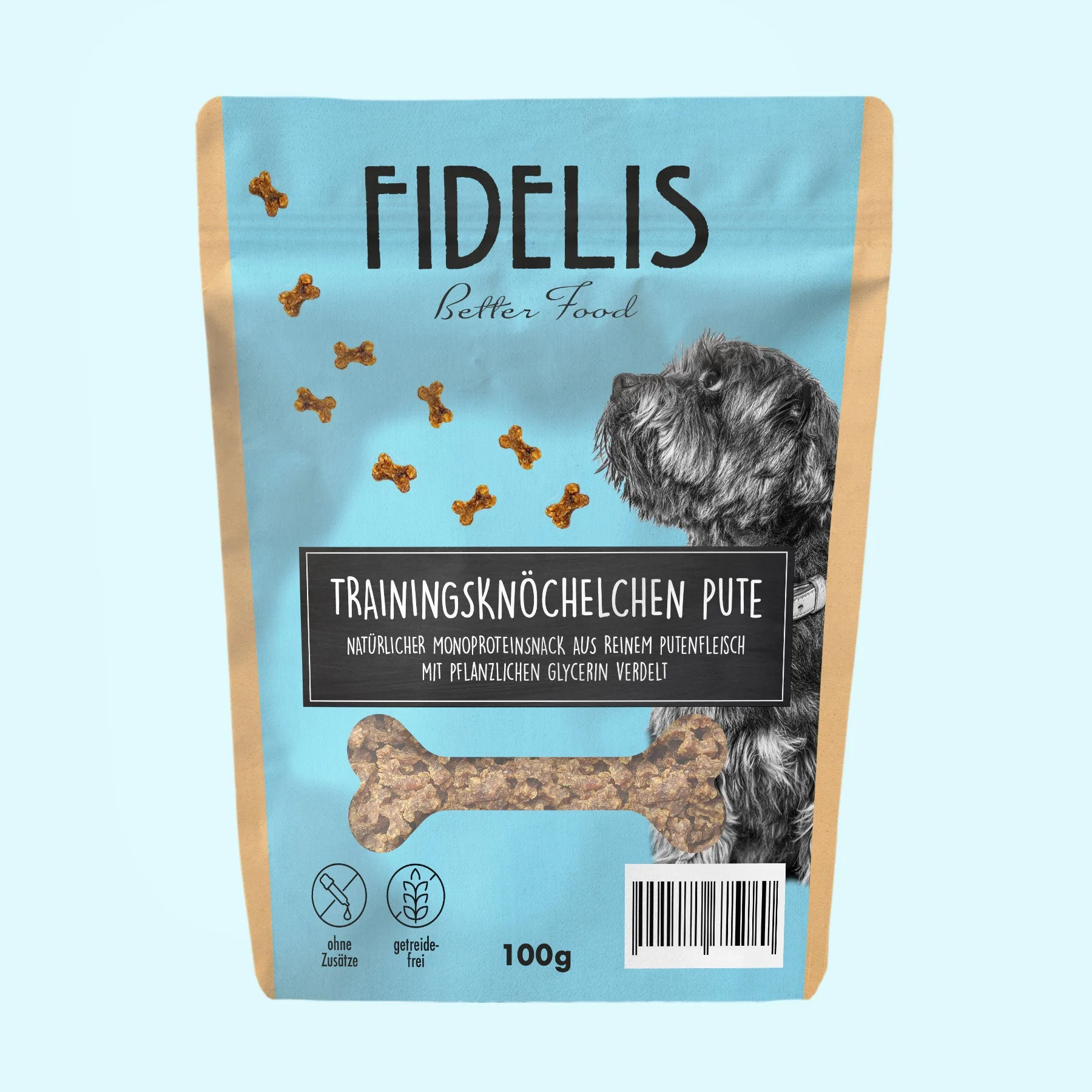 Training Treats Mini Os de Dinde (100g)