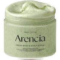 Arencia - Fresh Cloud Body Scrub - 260g - Geranium & Primrose – Verde