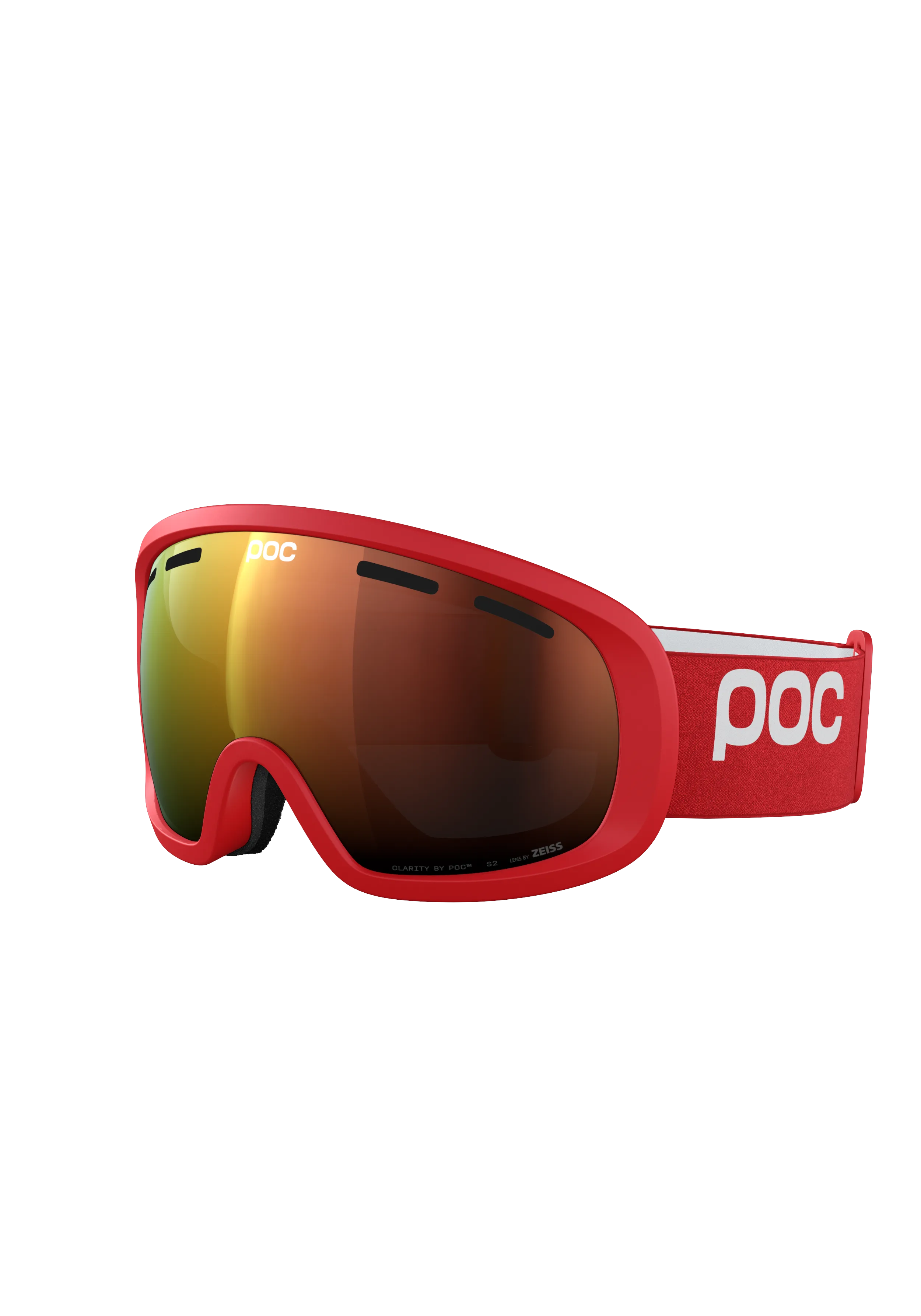 POC - POC - Fovea Mid - Ski Goggles - Red - Regular Fit - Ski Goggles - Red - Regular fit – Rosso