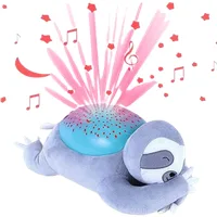 Summer Infant Slumber Buddies Deluxe Sloth Star Projector with Melodies