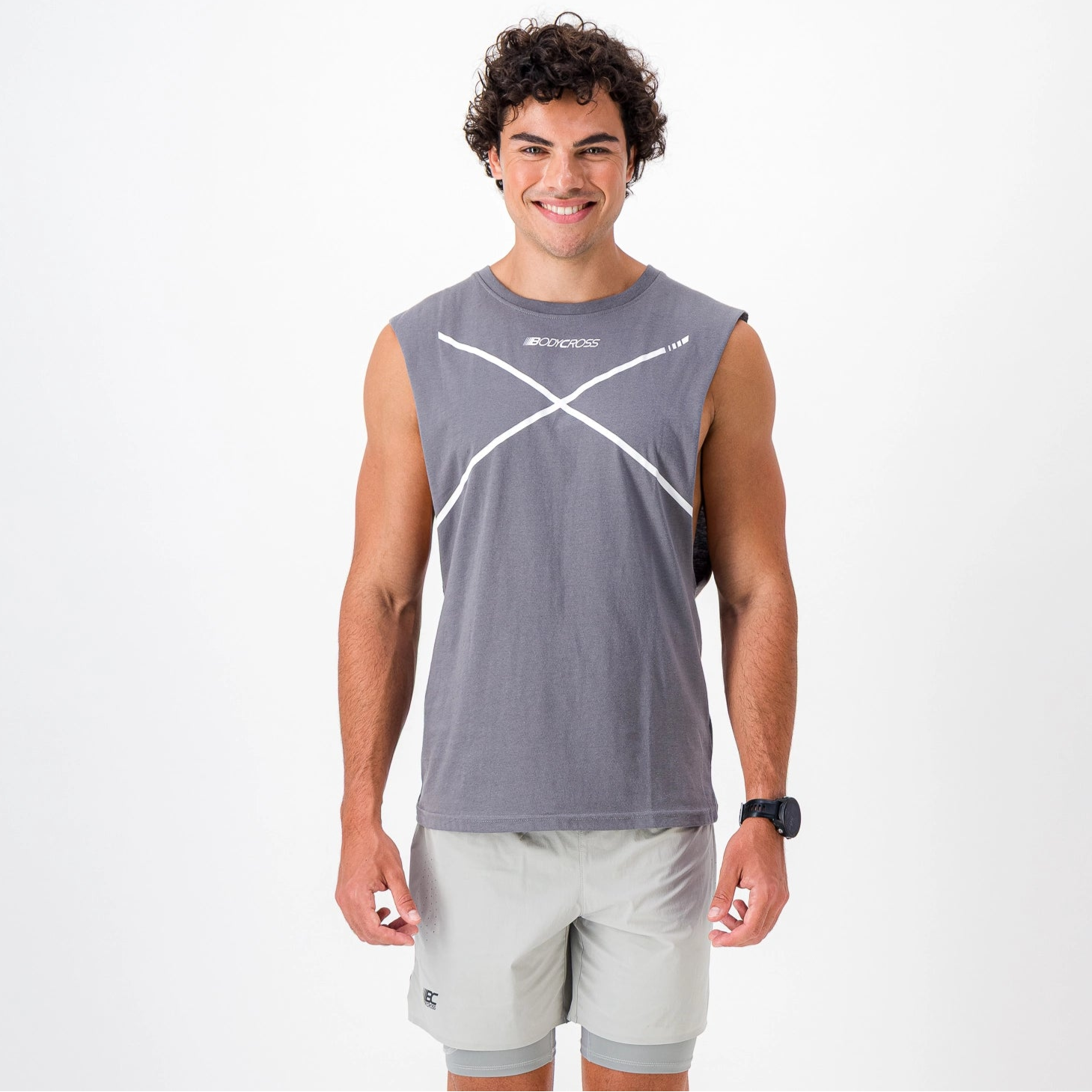 Raw Top - Gris taupe / S – Uomo