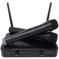 Empire serie w-601 radiomicrofoni con ricevitore wireless uhf 30mt nero