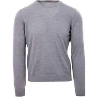 girocollo in lana merinos – Uomo
