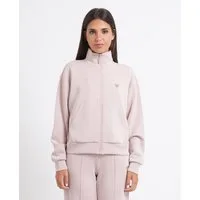Felpa donna Guess fullzip e collo alto