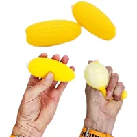 Squishy Corn Cob Stress-Relief Squeeze Toy 10 cm - 65 g
