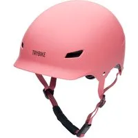Trybike CoConuts Helmpje S/M - Vintage Pink - S/M (51 – 56 cm) – Rosa