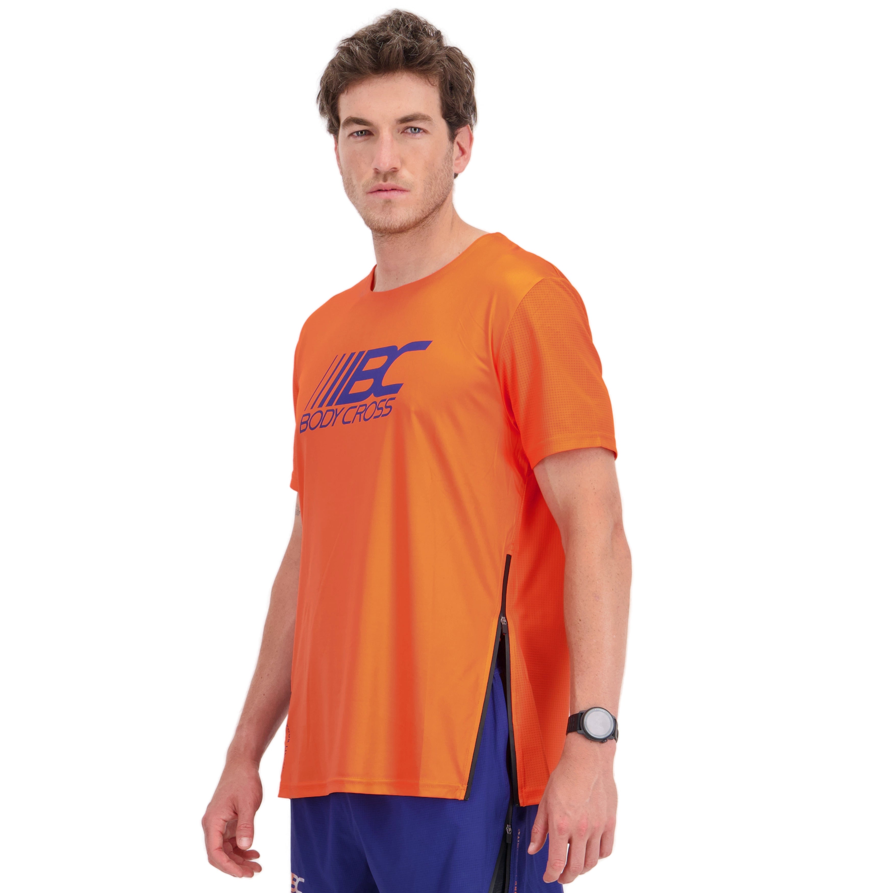 ZipRun T-shirt - Orange / S – Arancione