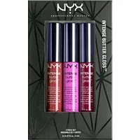 Set da 3 pezzi NYX Intense Butter Gloss 04 – Rosso