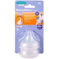 Tettarella Lansinoh Natural Wave - Flusso Veloce, 2 pezzi. – Bambino