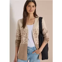 Cardigan ouvert à motif jacquard – S · Donna