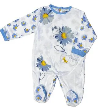 TUTINA NEOANTO IN JERSEY DI COTONE PASTELLO TJ3AG – Blu