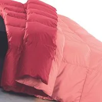 DaunenStep Trapunta in fibra bicolore Romantica Romantica – Rosa