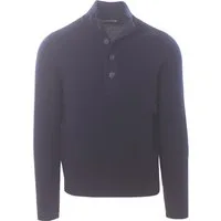 lupo zip e bottoni in lana supergeelong – Uomo