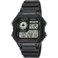 CASIO AE-1200WH-1AVEF Collection 10ATM Herrenuhr 42mm
