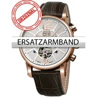 Perigaum Ersatzband Leder P-1111 braun ohne Schliesse 24 mm