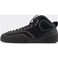 VILLAGE PM Sneakers 1PM Mid Leather Suede/Canvas Black/Natural Black – Nero · 40