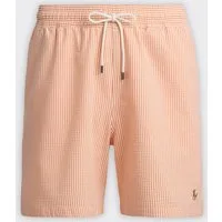 Polo Ralph Lauren Costume Traveler Mid Trunk Seersucker Peach Stripe – XXL