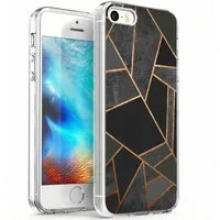 imoshion Design hoesje voor de Apple iPhone SE (2016) / 5 / 5s - Black Graphic – Nero · 4 · Unisex
