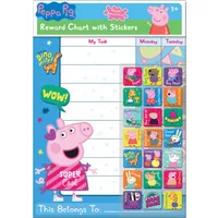 Peppa Pig Reward Chart with Stickers – Bambino