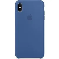 Silicone Backcover voor de Apple iPhone Xs Max - Delft Blue – 6.5 · Unisex