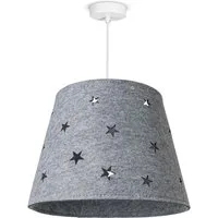 Lámpara colgante Loro gris claro