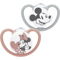 NUK Disney Space 6–18M Rosa Napp – 2 st