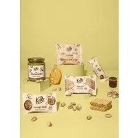 Set con prodotti al pistacchio
