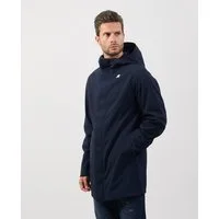 Giacca lunga uomo Marlyn di K-way con cappuccio