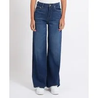 Jeans donna Guess wide leg in denim – Blu
