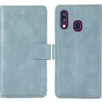 imoshion Luxe Bookcase voor de Samsung Galaxy A40 - Lichtblauw – 5.9 · Unisex