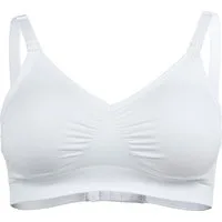 Soutien-gorge Medela Keep Cool Ultra - Soutien-gorge d'allaitement sans coutures - Soutien-gorge de grossesse avec 6 zones respirantes - Tissu Soft Touch – Confortable et offrant un bon maintien - Blanc - Taille S