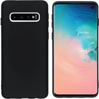imoshion Color Backcover voor de Samsung Galaxy S10 - Zwart – 6.1 · Unisex