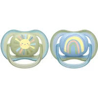 Philips Avent Ultra Air Silikonnappar 0–6 Månader – 2 st