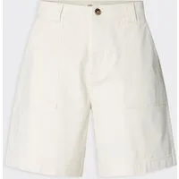 Selected Homme Short Loose Hotel Amour Egret – Bianco · XL · Uomo